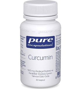 Pure Encapsulations Curcumin 500 Mg 30 Kapsül