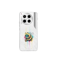 Tecno Camon 30 ile uyumlu Splash arı tasarımlı şeffaf silikon kılıf