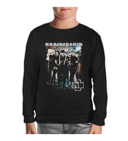 Rammstein - Nicht für Mich  Siyah Çocuk Sweatshirt