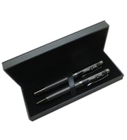 Signator® M470 Karbon Titanyum Kalem Seti - Roller Kalem + Tükenmez Kalem  İsme Özel Kalem  Hediyelik Kalem (Karışık)
