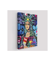 Mona Lisa Grafitti Pop Art Duvar Tablosu -6216