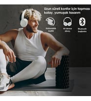 Moodix KO23BT1100W Bluetooth Kulaküstü Kulaklık Beyaz