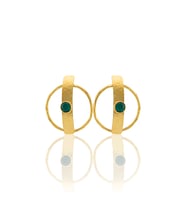 Kadir Jewellery 22 Ayar Altın Kaplama Vintage Küpe -El İşçiliği Ve Hipoalerjenik Küpe