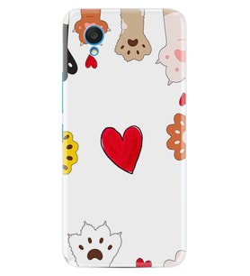 Alcatel 1 2022 Kılıf Resimli Desenli Silikon Platinium Series Kedilerin Aşkı 1903