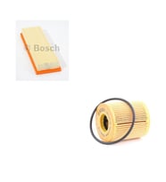 Bosch Filtre Bakım Seti Citroen C3 1.4 Benzinli 2009-2017 Hava + Yağ filtre