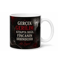 Gerilim Sever Yazılı Baskılı Kupa Bardak Hediye Porselen Mug