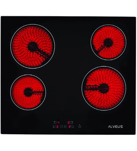 ALVEUS VİTRO 627 SİYAH 2'Lİ ANKASTRE SET (VİTRO 641 -MFA 627)
