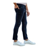 Hacker Tom T850-660 Erkek Denim Likralı Lazer Tırnaklı Kot Pantolon. - T850 - Lacivert
