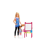 Barbie Ben Büyüyünce Meslek Setleri - Resim Öğretmeni - Sarışın