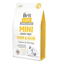 Brit Care Mini Hair Skin Deri Tüy Sağlığı Tahılsız Somonlu Küçük Irk Köpek Maması 2 Kg