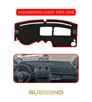 VOLKSWAGEN Caddy (2004-2015 )TORPİDO KORUMA HALISI KIRMIZI KENAR
