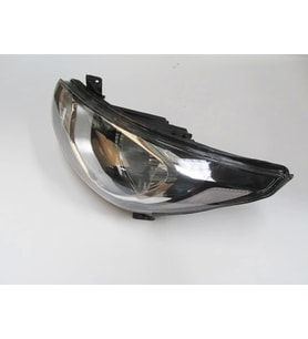 Hyundaı Accent- Blue- 11/14; Far Lambası Sol Manuel/Beyaz Reflektörlü Ledsiz (H4) (5Pin) (Casp) (Oem