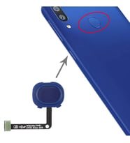 Samsung Galaxy M20 Parmak İzi Okuyucu Flex SM-M205F (Mavi)