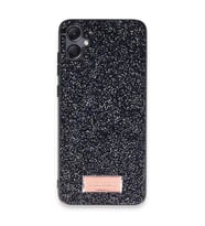 Onegif Samsung Galaxy A05 Bright Simli Kapak - Siyah