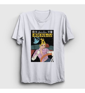 Presmono Unisex Beyaz Future Nostalgia Dua Lipa T-Shirt 320927tt (Beyaz)