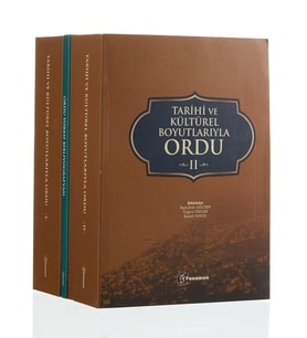 Tarihi Ve Kültürel Boyutlarıyla Ordu 1-2 - Ordu Yöresi Bibliyografyası (3 Kitap Takım Kutulu) (Krem)