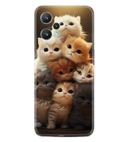 Realme 9 Pro Kılıf Boutique Baskılı Resimli Kedicikler Pcode -027