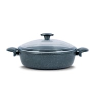 ThermoAd Döküm Karnıyarık Pilav Tenceresi 22 cm Gri