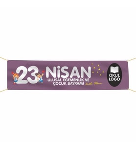 23 Nisan Pankartı -9