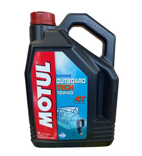 MOTUL OUTBOARD TECH 10W40 4T 5LT