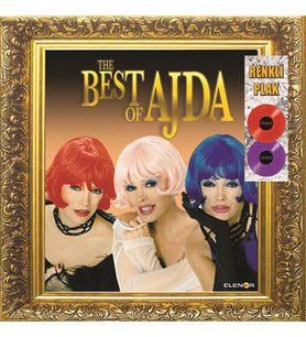 Ajda Pekkan - The Best of Ajda Pekkan (Renkli Plak) - Plak