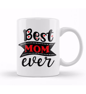 Best Mom Ever Gift For Mothers Day Anneler Günü Kupa Bardak Porselen