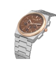 Polo Air Spor Erkek Kol Saati Gümüş Kahve Bakır Renk PL-0999E4x (Kahverengi)