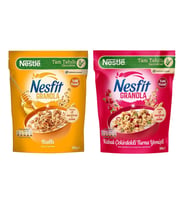 Nestle Nesfit Granola Ballı ve Kabak Çekirdekli Turna Yemişli 300 gr 2 li Paket