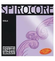 Thomastik S22 Spirocore Medium C (Do) Tek Viyola Teli Esnek Spiral Çelik Çekirdek, Krom Sarım, Uzun Ömürlü ve Net Tını