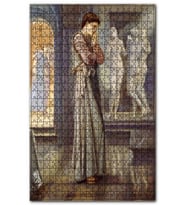 Cakapuzzle Heart Desires Edward Burn Jones Yağlıboya Puzzle Yapboz MDF(Ahşap) (120 Parça)