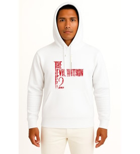 Kapüşonlu The Evil Within 2 Video Game Göğüs Tasarımlı Unisex Sweatshirt
