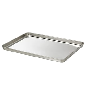 Ikea GRILLTIDER paslanmaz çelik 40x30 cm tepsi (Gümüş Gri)