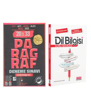 Edebiyat Sokağı TYT AYT KPSS Paragraf 20 x 33 Deneme ve AKM Dil Bilgisi Soru Bankası Seti 2 Kitap