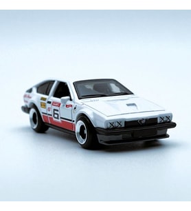 Hot Wheels - Alfa Romeo Gtv6 3.0 - Retro Racers 10/10 - Hkj83 - Short Card - Moma - Brembo - Agip -  (Çok Renkli)