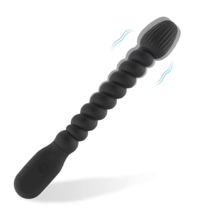 Carmine 10 Modlu Su Geçirmez Şarjlı Titreşimli Vajinal Plug Vibratör