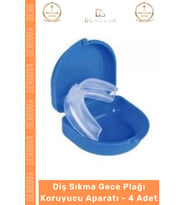#Dişlik Bruksizm Gece Plağı Şeffaf Koruma Silikonu Çene Sıkma Engelleme Dişlik Uyku Aparatı Gıcırdtm