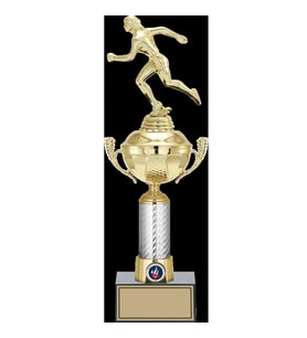 ODAK KUPA - Figürlü Kupalar - Atletizm Kadın Figürlü Kupalar FG-058 C - 41 cm