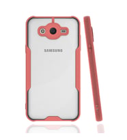 Galaxy J7 Kılıf Platin Silikon - Pembe