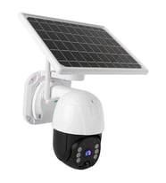 Solar Panelli Su Geçirmez Gece Görüş Destekli Wifi Bağlantılı Güvenlik Kamerası