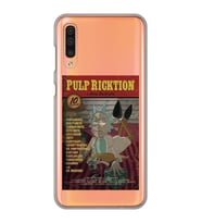 Samsung Galaxy A50 - A30S Uyumlu Pulp Ricktion Tasarımlı Şeffaf Telefon Kılıfı