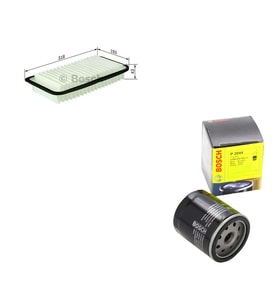 Bosch Filtre Bakım Seti Toyota Camry 3.0 2002-2007 Hava + Yağ filtre