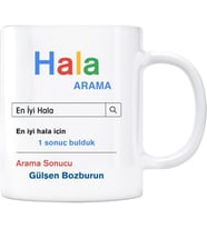 Halalara Özel En İyi Hala Aramalı Kupa Bardak