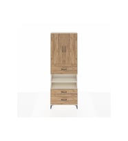 Arges Dolap 5 Raflı 3 Çekmeceli 2 Kapaklı 88x30x243 Aytaşı-Çam