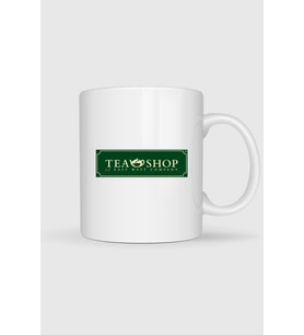 Logo Çay Odası Afiş Marka Tasarımlı Kupa Bardak