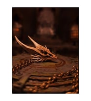 hayatvesanat House of The Dragon/Sunfyre-Ejderha Kafatası Kolyesi