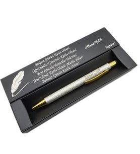 Signator® C451 Krem Tükenmez Kalem  İsme Özel Kalem  Hediyelik Kalem (Karışık)