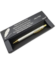 Signator® C451 Krem Tükenmez Kalem  İsme Özel Kalem  Hediyelik Kalem (Karışık)