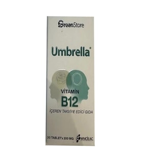 Umbrella Vitamin B12 30 Tablet