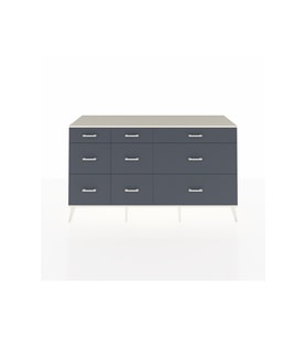Hyperion Konsol 9 Çekmeceli  176x44x99 Çam-Aytaşı/Antrasit