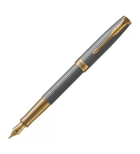 Parker Dolmakalem Sonnet Cisele Silver GT 1931489